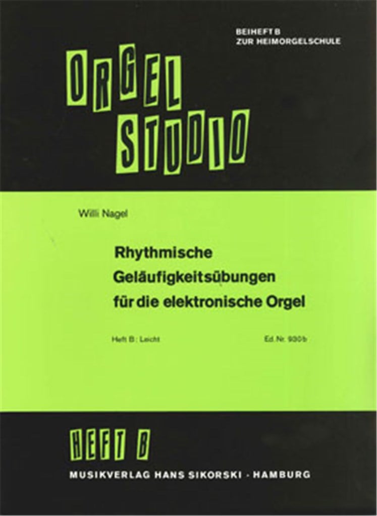 Rhythmische Gelaufigkeitsub. B